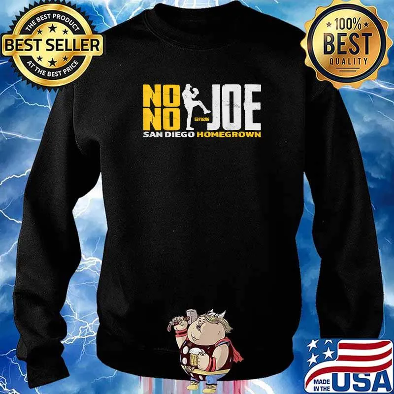 No No Joe San Diego Joe Homegrown Baseball Shirt Sweater