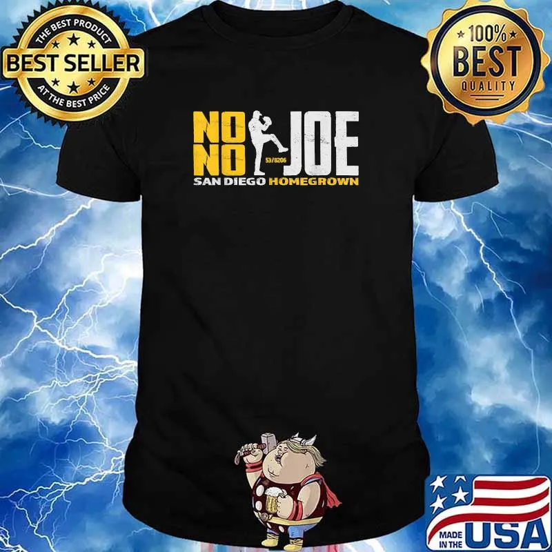 No No Joe San Diego Joe Homegrown Baseball Shirt