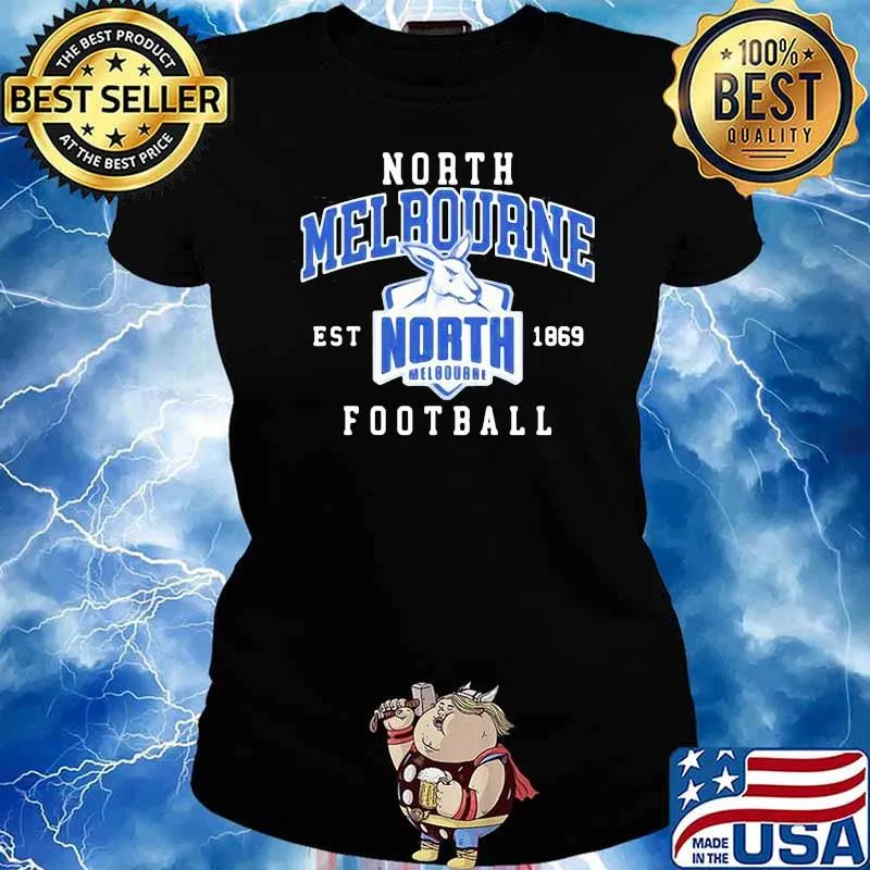 North Melbourne Football Est 1869 Shirt Ladies tee