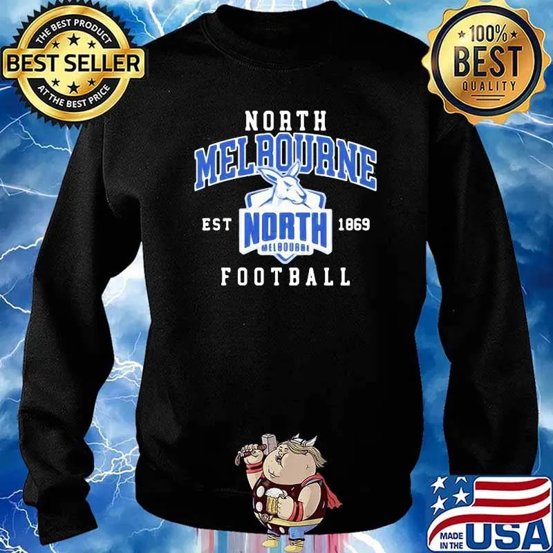 North Melbourne Football Est 1869 Shirt Sweater