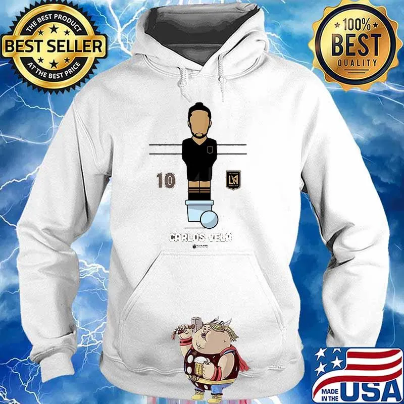 Official Carlos Vela Los Angeles Foosball Shirt Hoodie
