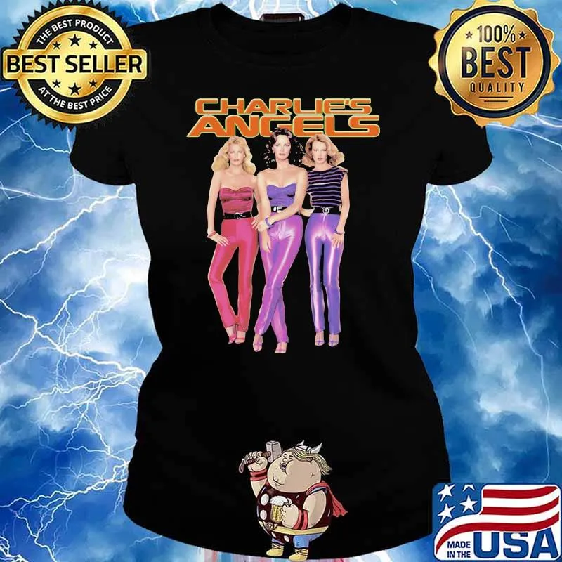 Official Charlie's Angels Shirt Ladies tee