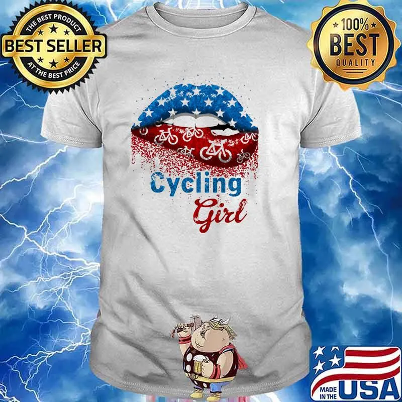 Official Cycling Girl Mouth Shirt