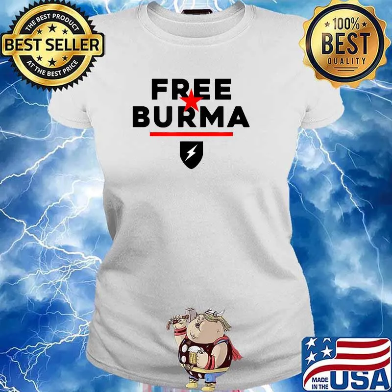Official Free Burma Shirt Ladies tee