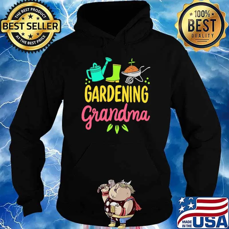 Official Gardening Grandma Shirt Hoodie