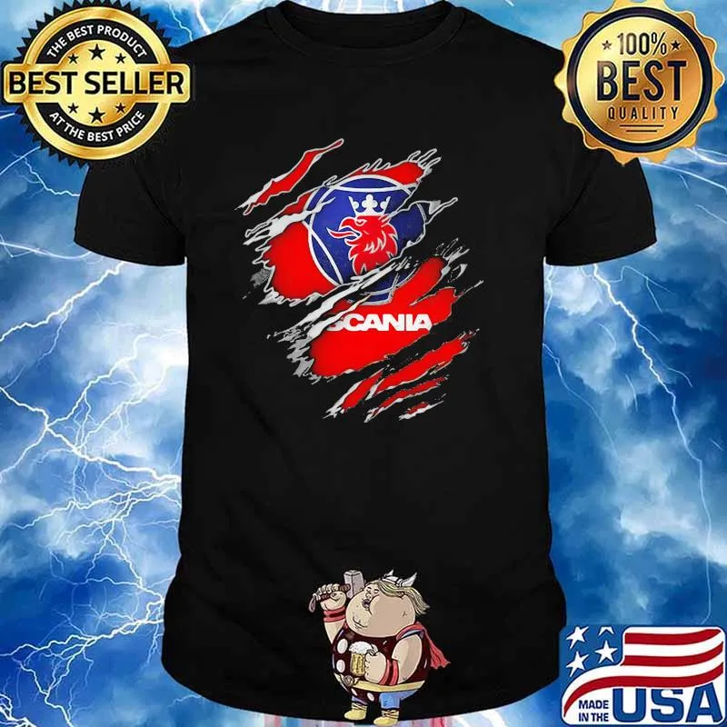 Official Hero With Scania Logo Shirt