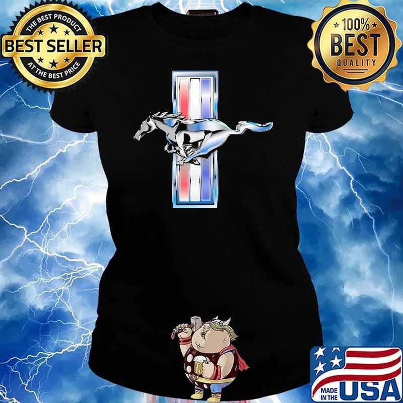 Official Mustang Logo Shirt Ladies tee