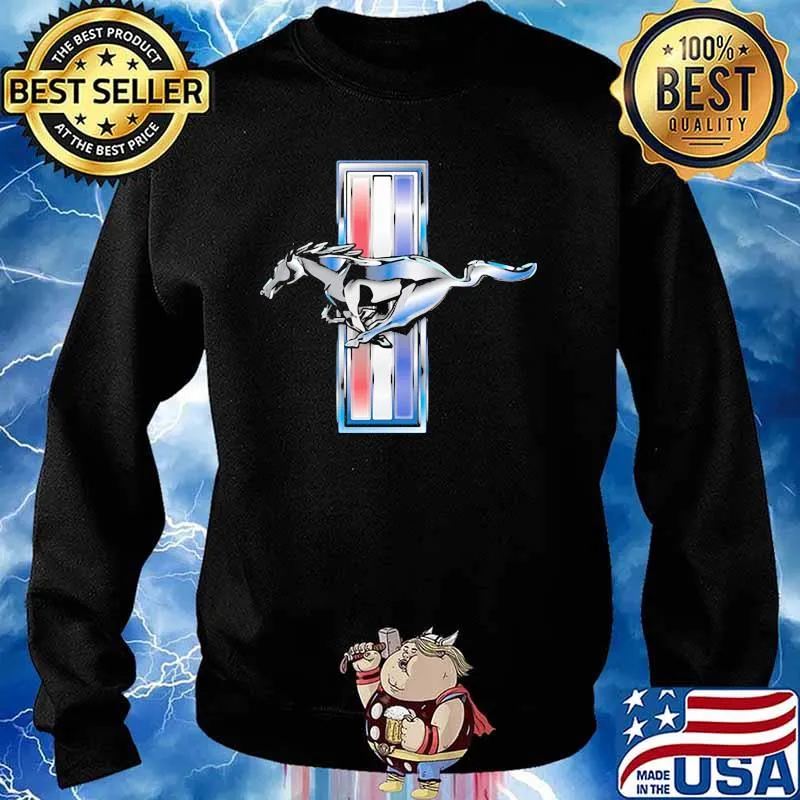 Official Mustang Logo Shirt Sweater