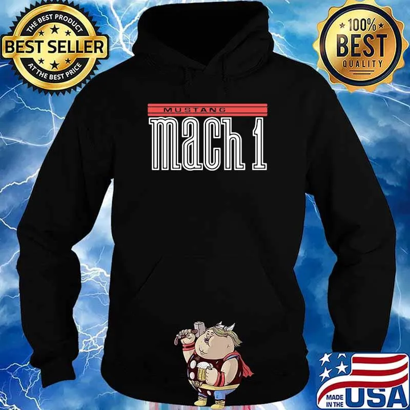 Official Mustang Mach 1 Shirt Hoodie