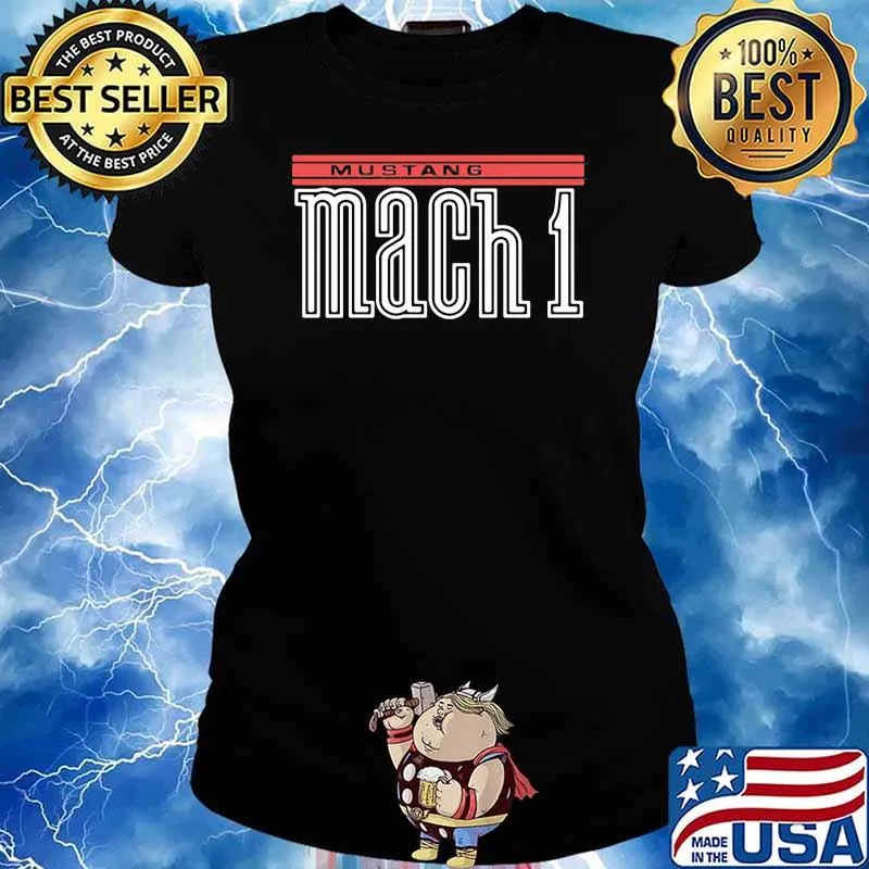 Official Mustang Mach 1 Shirt Ladies tee