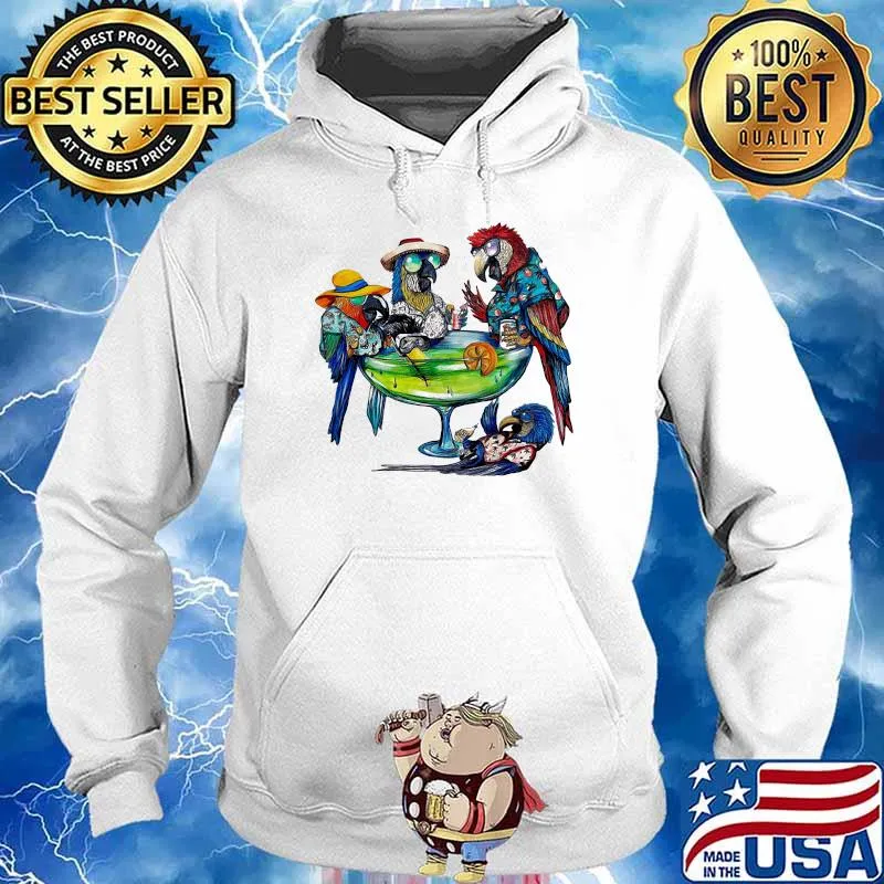 Official Parrot Art Cooktail Shirt