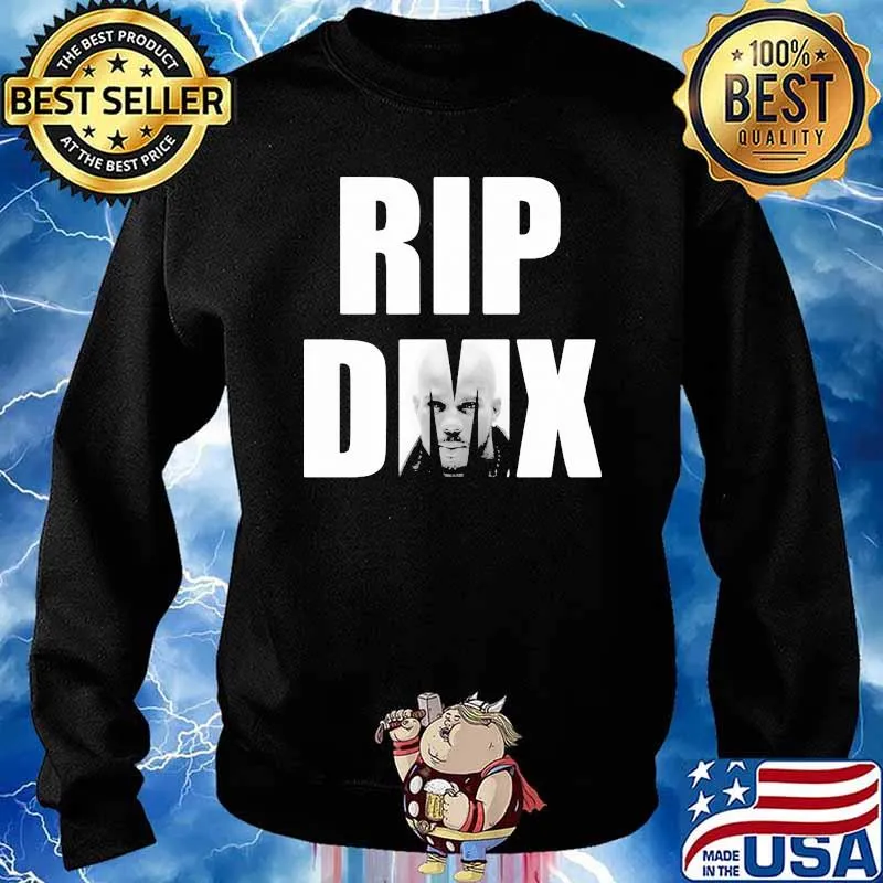 Official Rip Rest In Peace Dmx Hip Hop Rap Shirt Sweater
