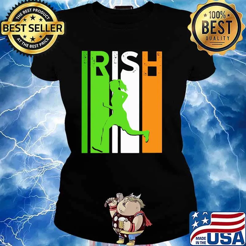Official Running Irish Shirt Ladies tee