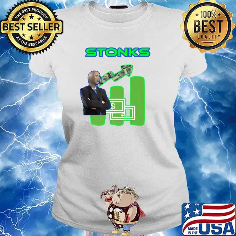 Official STONKS Shirt Ladies tee