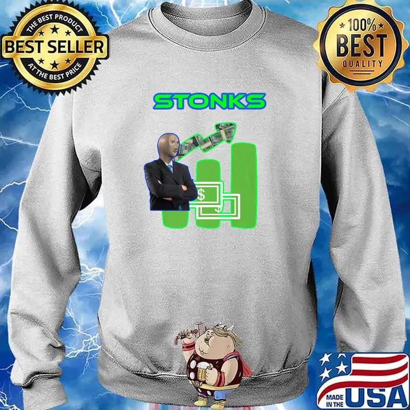 Official STONKS Shirt Sweater
