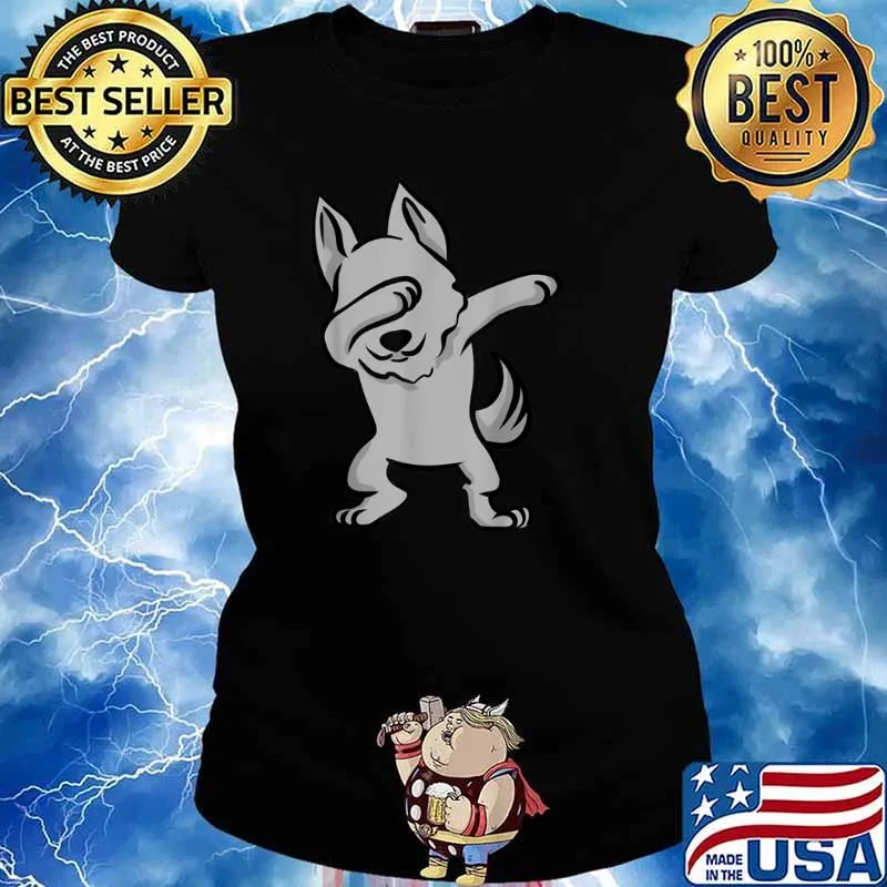 Official Wolf Dab Pose Shirt Ladies tee