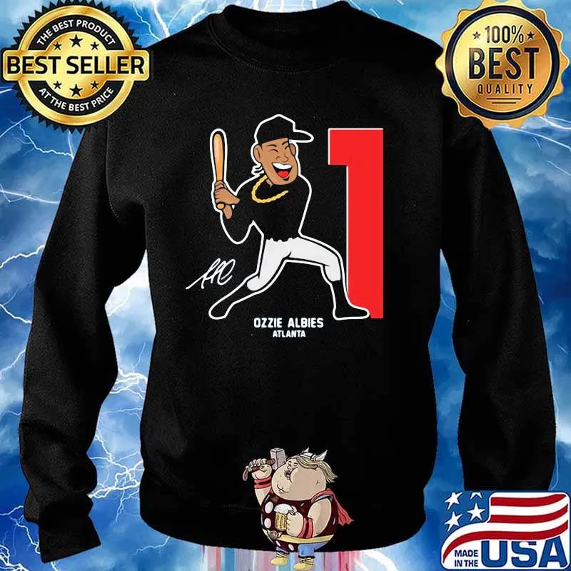 Ozzie Albies Toon Stars Signature Shirt Sweater