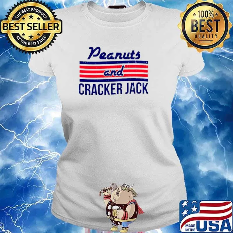 Peanuts and cracker jack Ladies tee