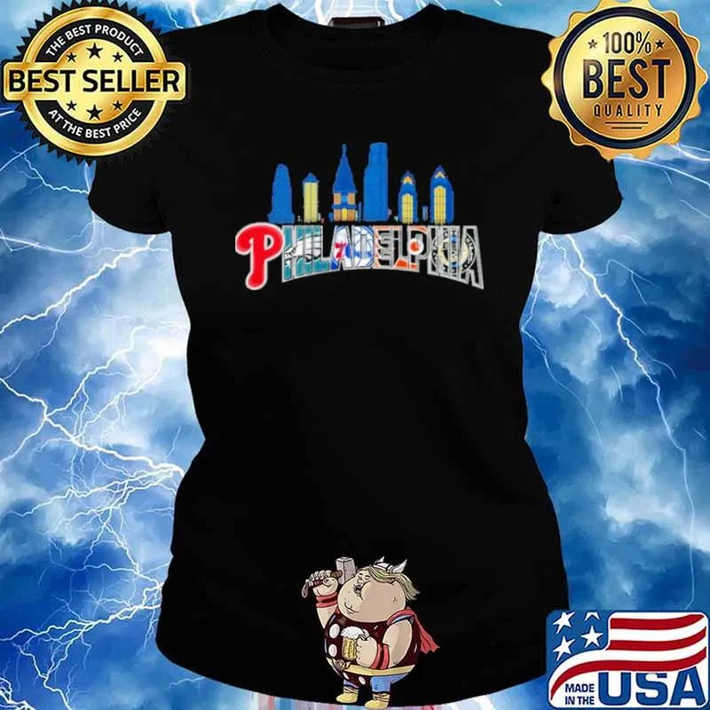 Philadelphia sports team city Ladies tee
