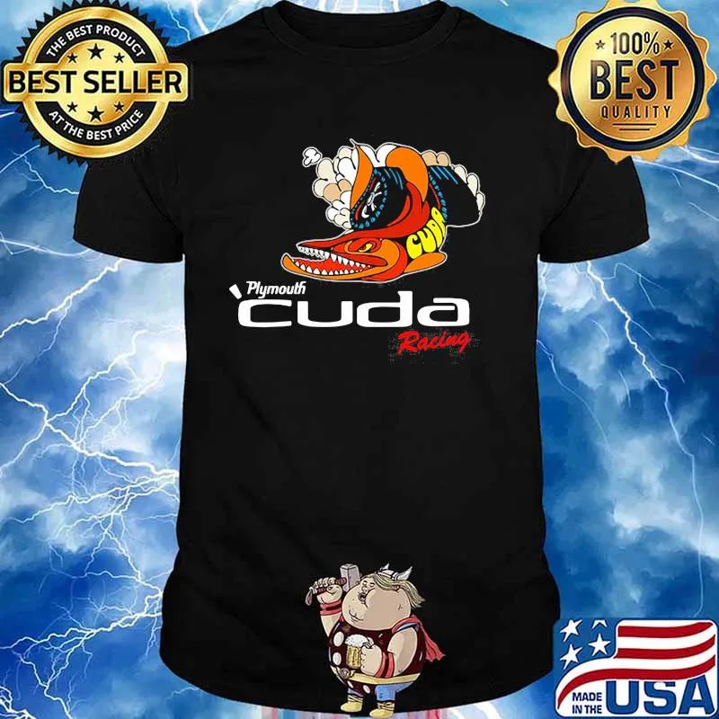 Plymouth Cuda Racing Logo Shirt