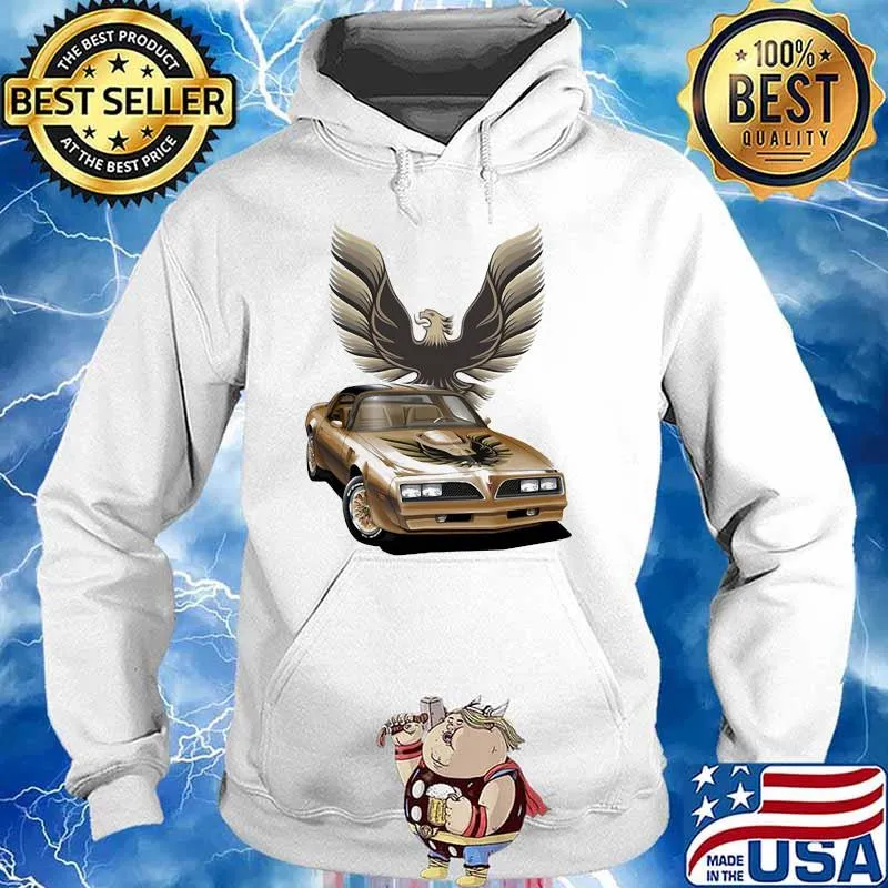 Pontiac Yellow Trans Am Shirt Hoodie