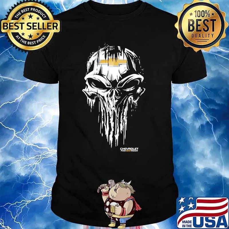 Punisher With Chevrolet Logo Shirt