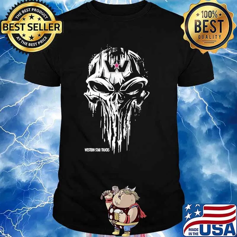 Punisher With Western Star Trucks Shirt