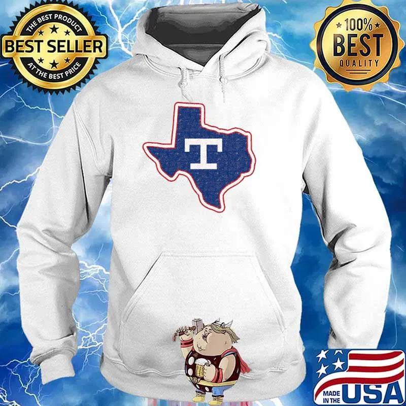 Rangers Texas Baseball Home Shirt Hoodie