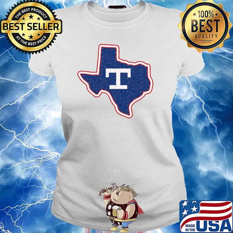 Rangers Texas Baseball Home Shirt Ladies tee