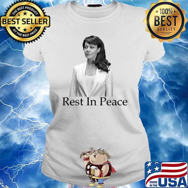 Rest In Peace Helen Mccrory Shirt Ladies tee