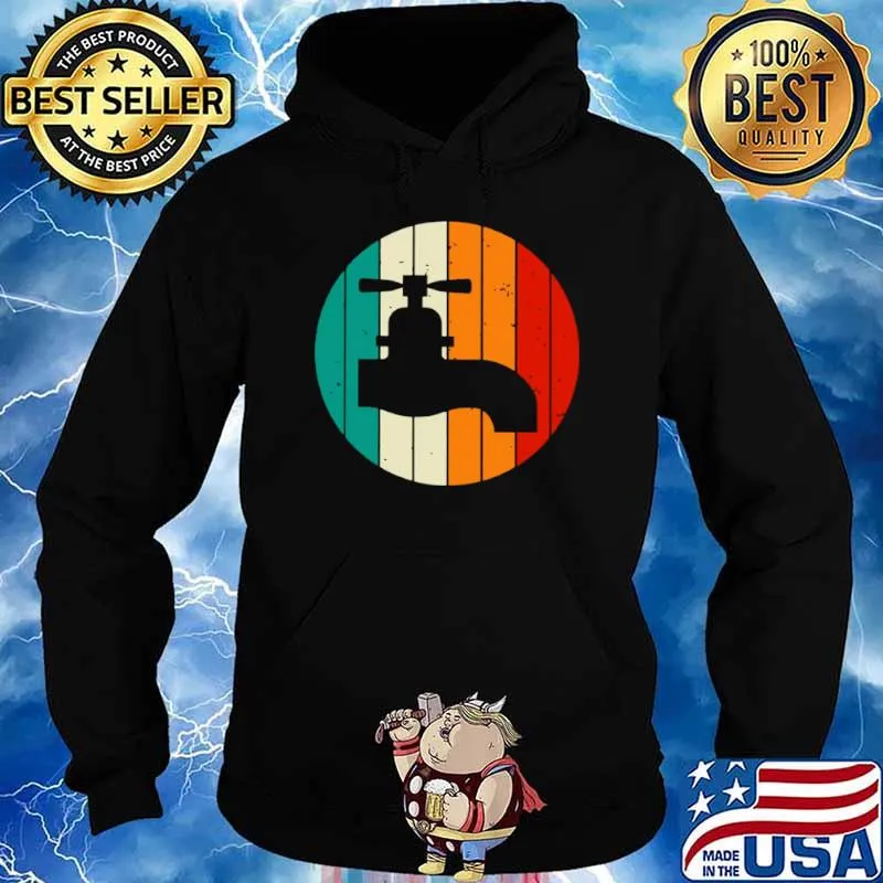 Retro Vintage Plumber Faucet Hoodie