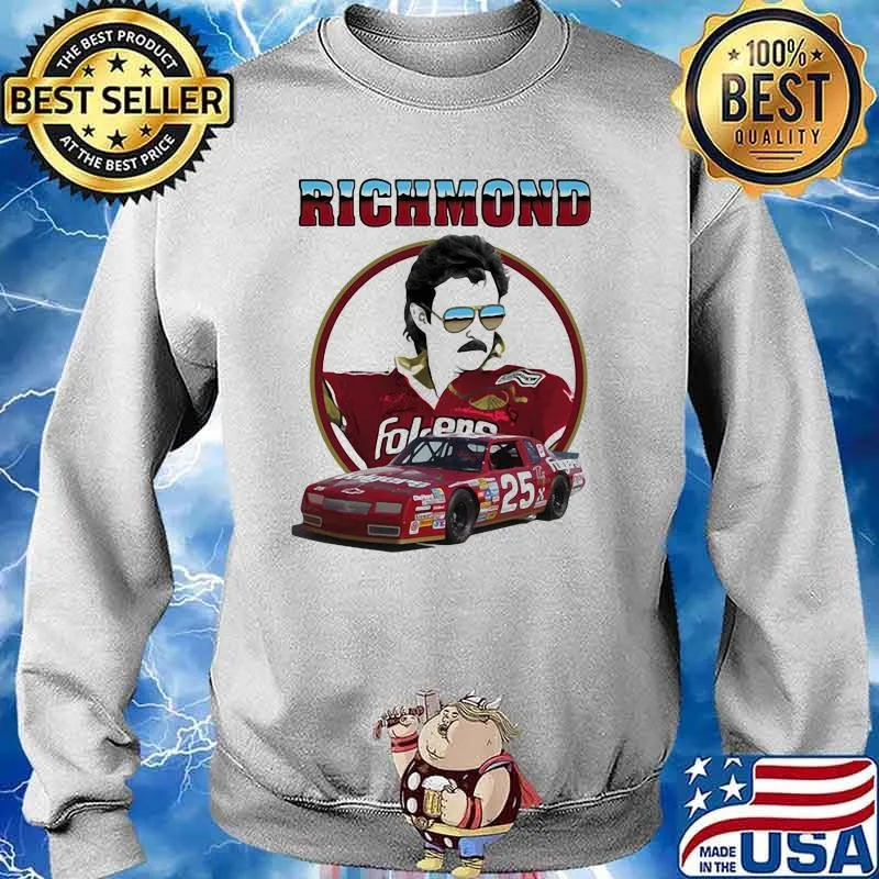 Richmond Folgers Nascar Shirt Sweater