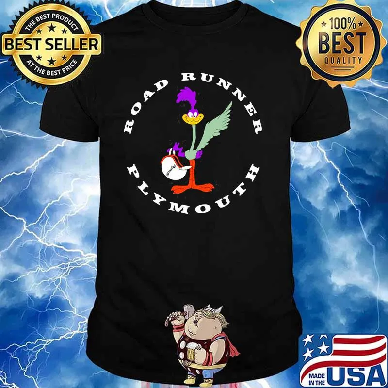 Road Runner Plymouth Chicken Logo Shirt