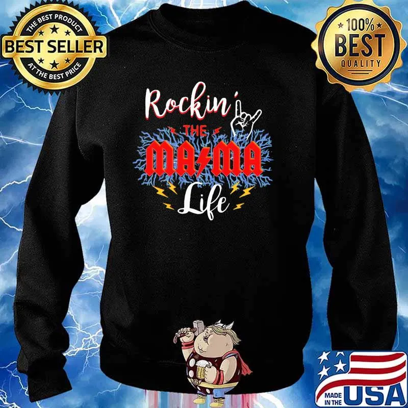 Rockin The MaMa Life Shirt Sweater
