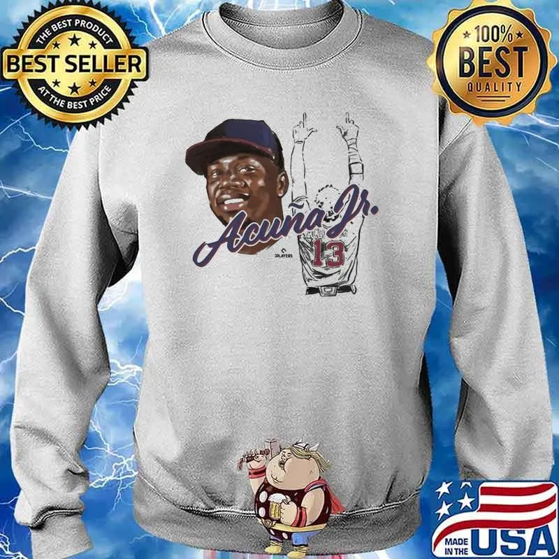 Ronald Acuña Jr. Silhouette Shirt Sweater