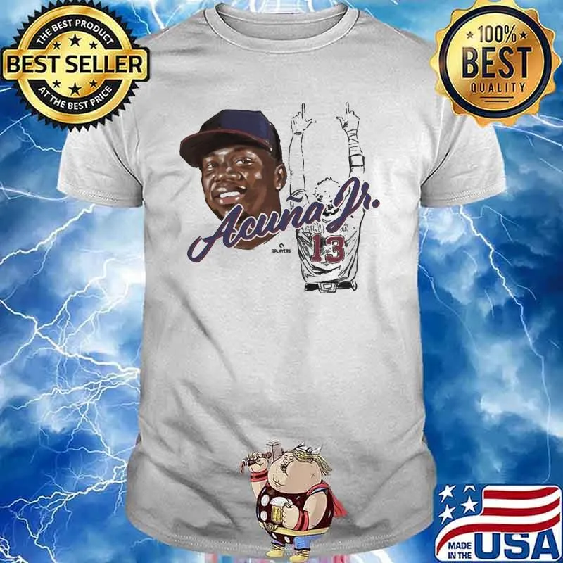 Ronald Acuña Jr. Silhouette Shirt