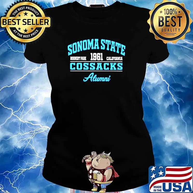Sonoma State Cossacks Alumni 1961 Shirt Ladies tee
