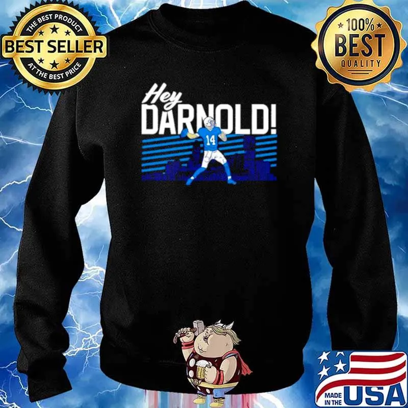 Sam Darnold Hey Darnold Carolina Panthers Sweater