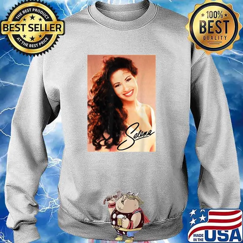Selenas Quintanilla Music 80s 70s Fans Signature Shirt Sweater