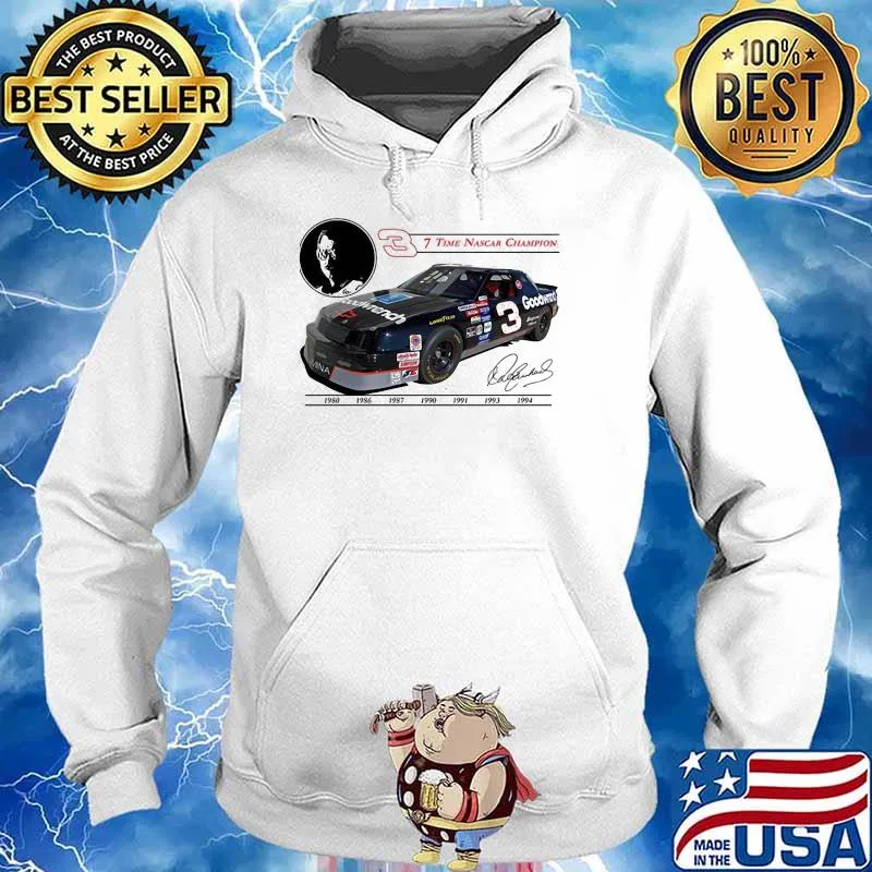 Seven Time Nascar Champion Goodwrench Signature Shirt Hoodie