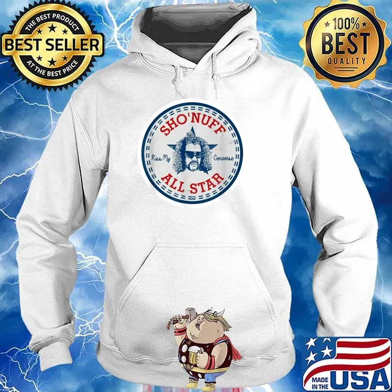 SHO NUFF ALL STAR Kiss Me Converse Shirt Hoodie