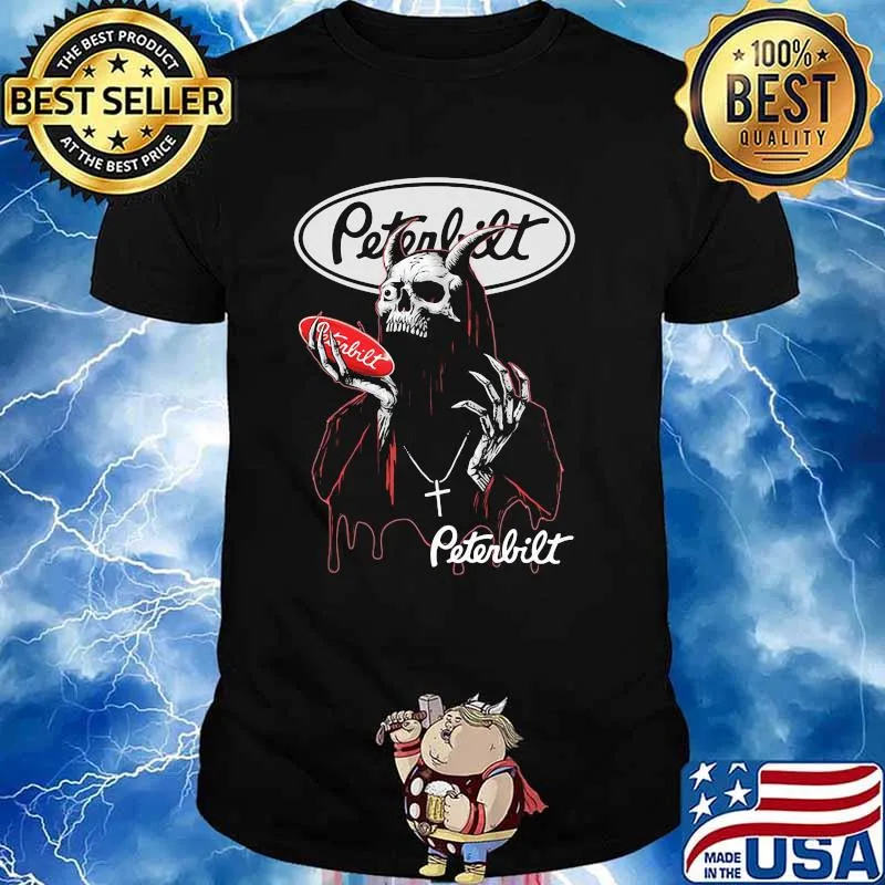 Skull Hold Peterbilt Logo Shirt