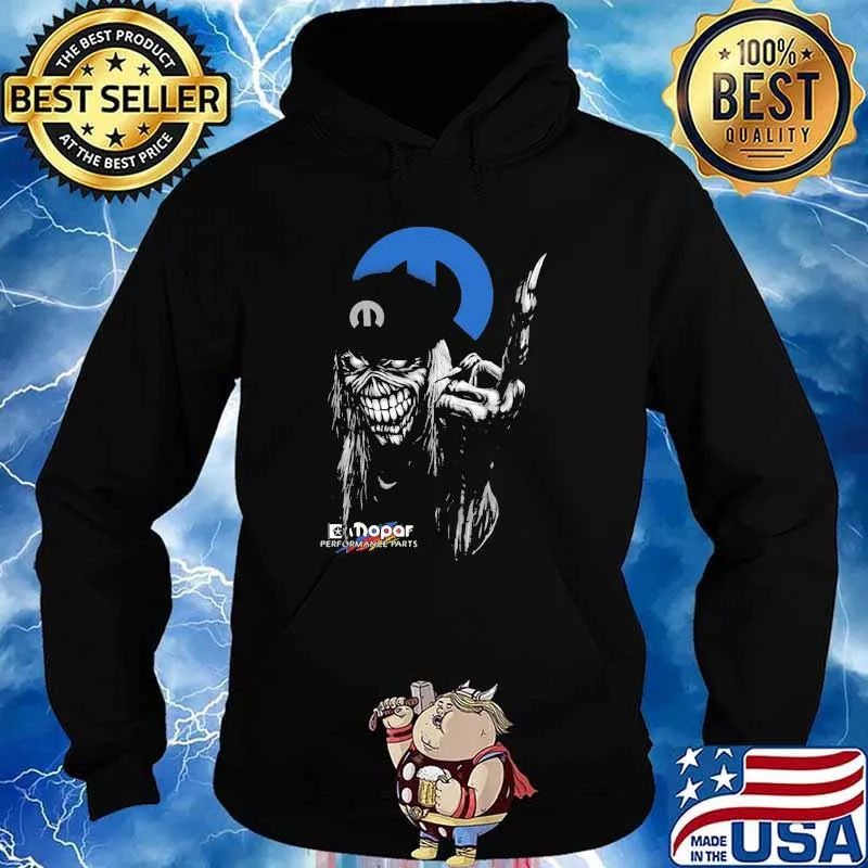 Skull Mopar Performance Cars Logo Shirt Hoodie