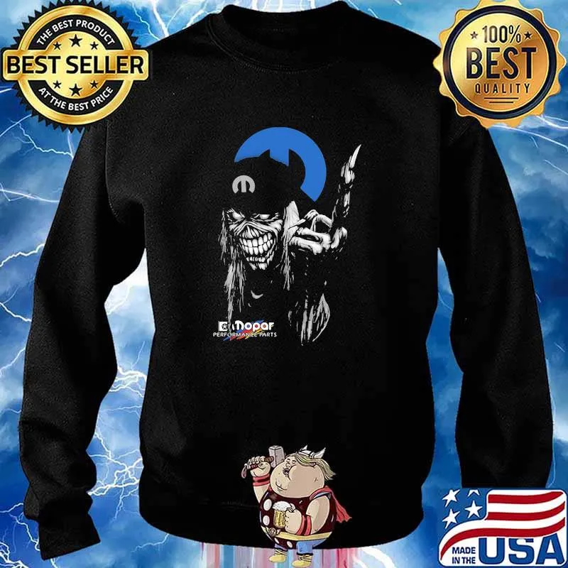 Skull Mopar Performance Cars Logo Shirt Sweater