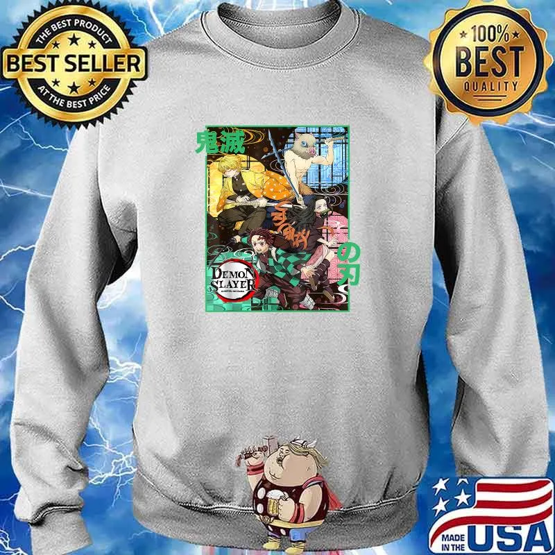 Slayer Demon Anime Graphic Art Shirt Sweater