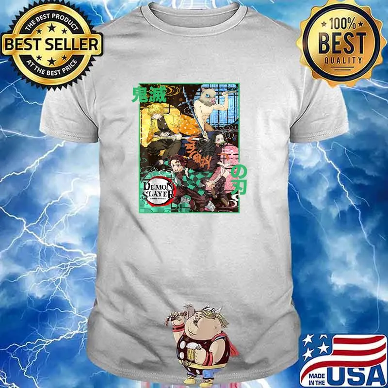 Slayer Demon Anime Graphic Art Shirt