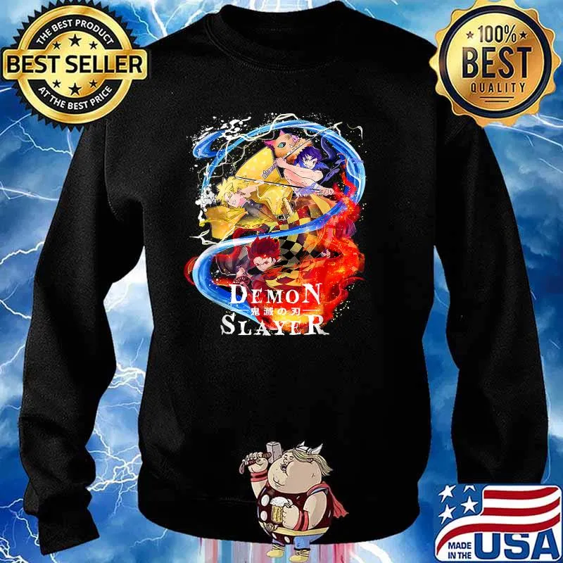 Slayer Demon Anime Graphic Shirt Sweater