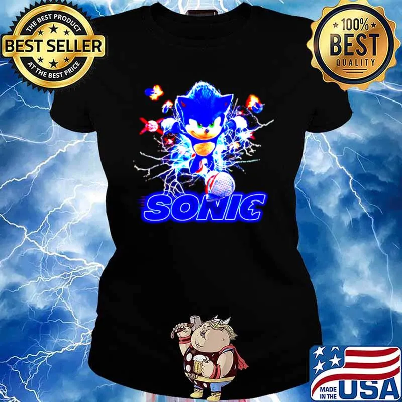 Sonic The Hedgehog Ladies tee