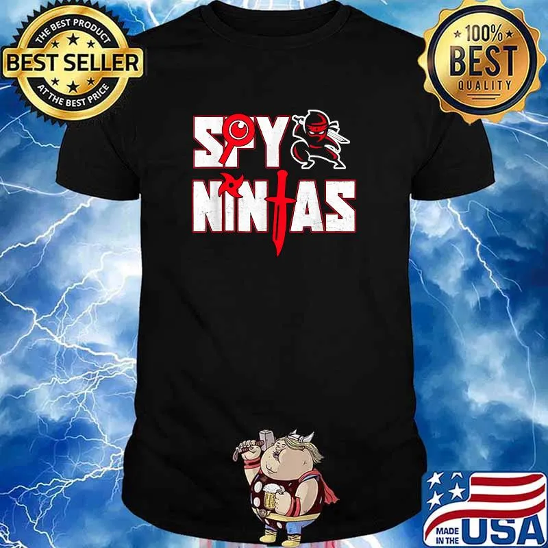 Spy Gaming Ninjas Tee Game Wild With Clay Shirt