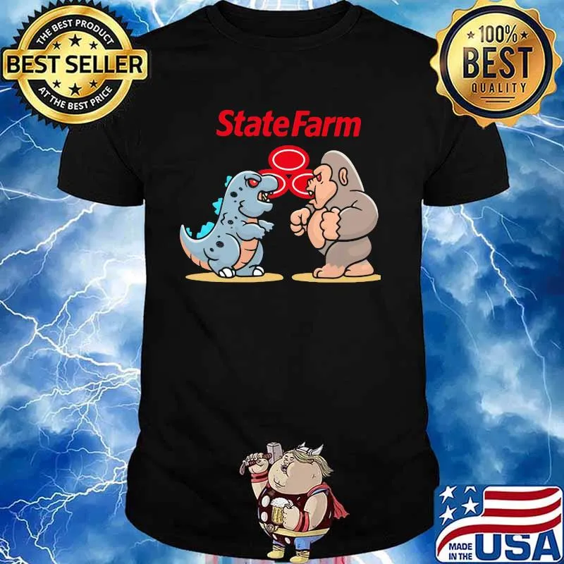 State Farm Baby Kong And Baby Godzilla Shirt